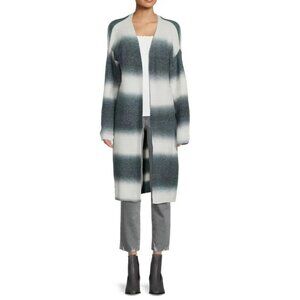 NWT New $118 BCBGeneraton ​Ombre Striped Open Front Cardigan Size S